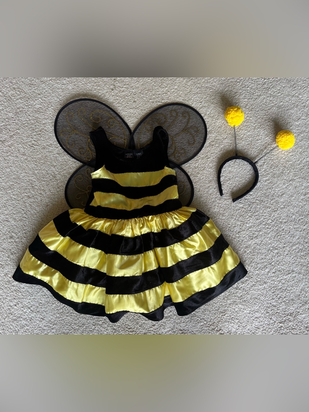 Little Girl Bumble Bee Costume Sz.5/6